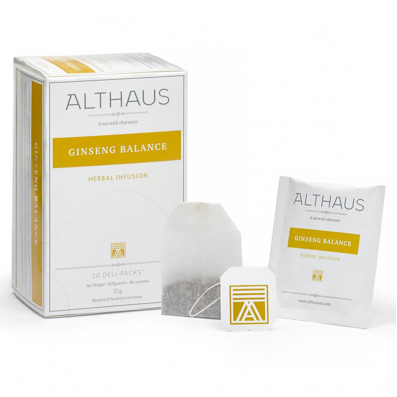 Чай Althaus Ginseng balans Deli Pack 20пак x 1.75г TALTHB-DP0024 #1