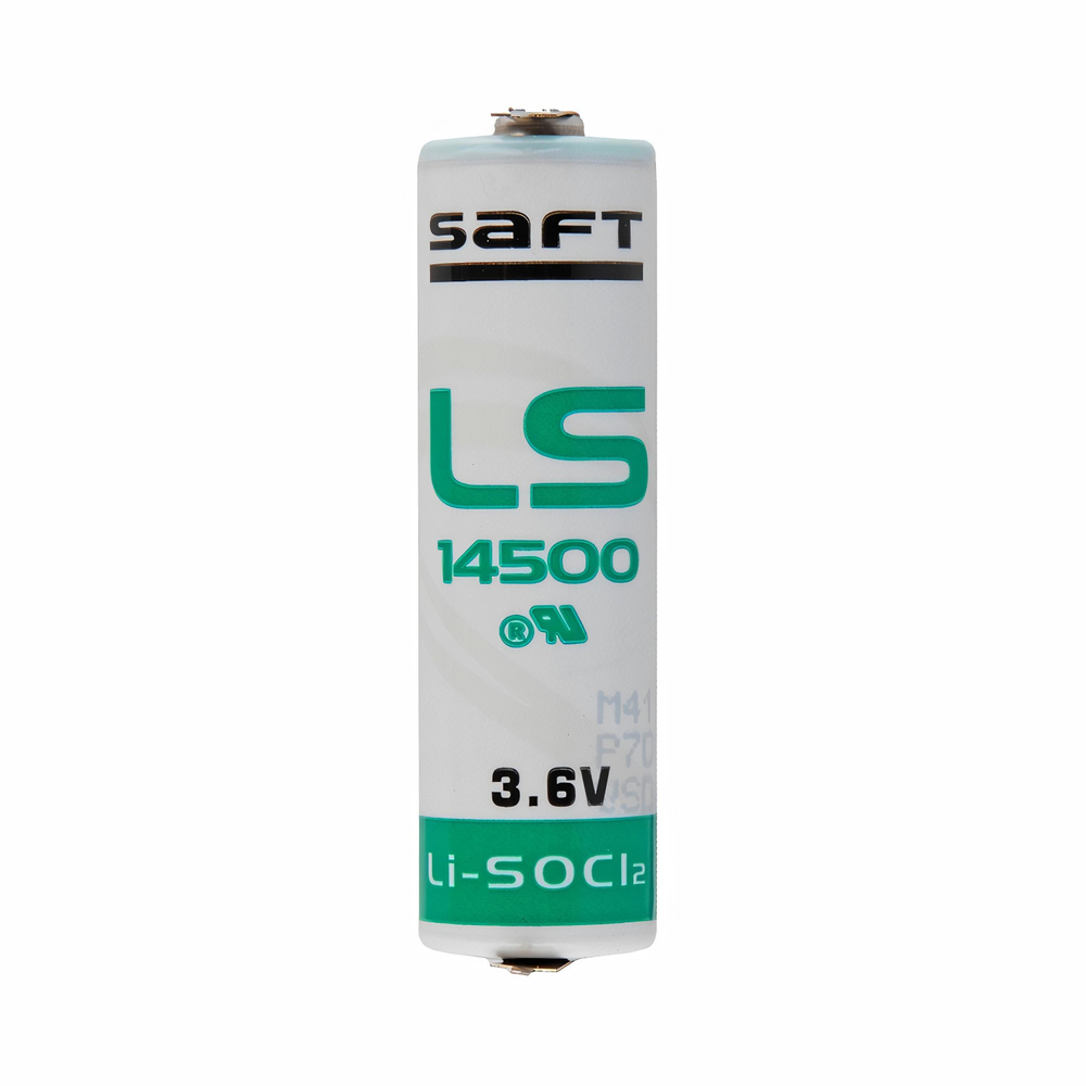 Батарейка литий-тионилхлоридная SAFT LS14500 AA Lithium (3.6 В/3.6V ...