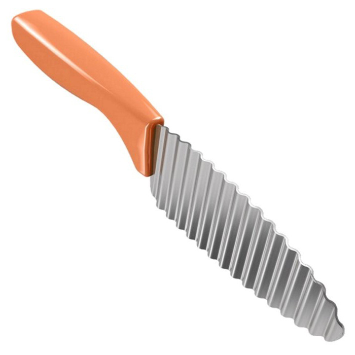 Купить Нож фигурный с волнистым лезвием (нержавеющая сталь) по низкой ...