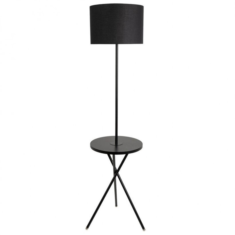 Arte lamp A2070PN-1BK Торшер на треноге со столиком Combo COMBO #1