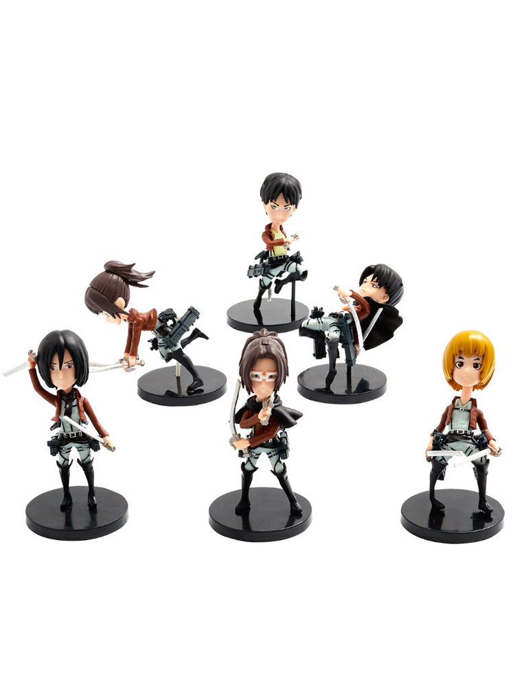 Фигурки аниме / Набор фигурок Атака Титанов / Attack on Titan - 6 штук ...
