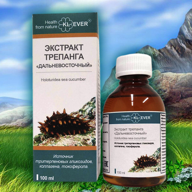 Экстракт (вытяжка) трепанга дальневосточный "Морской женьшень ...