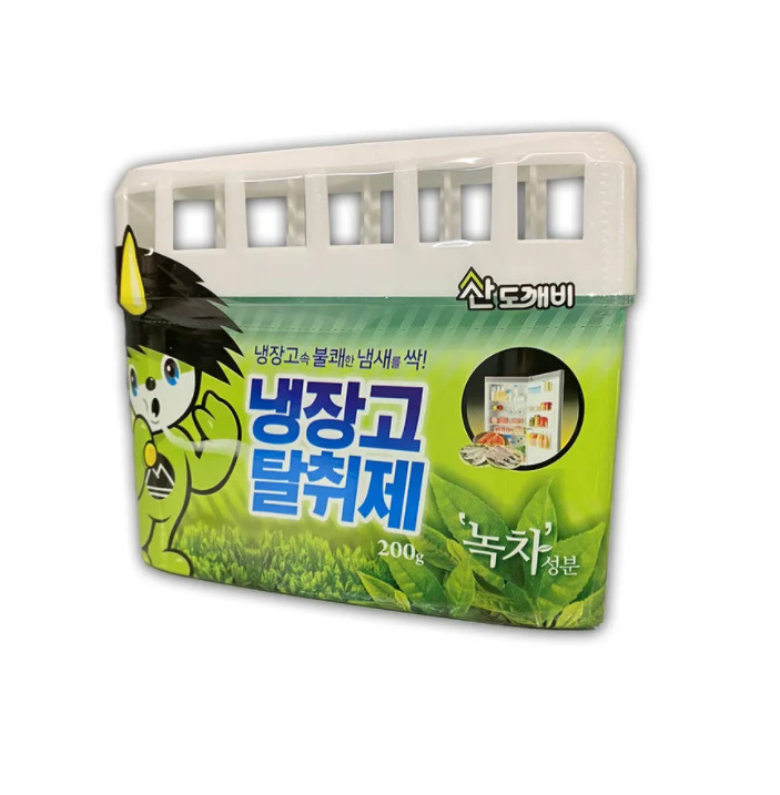 Sandokkaebi Ароматизатор-освежитель для холодильника, зеленый чай ODOR FRI, 200 г  #1