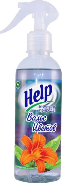 Help, Освежитель воздуха, вальс цветов, 345 мл #1