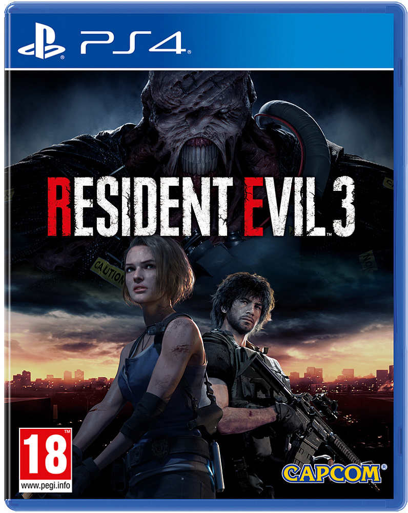 Игра Resident Evil 3 (PlayStation 4, Русские субтитры)