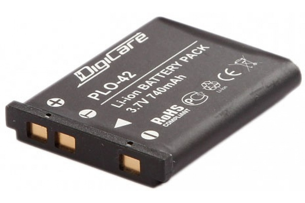 Аккумулятор DigiCare PLO-42 / Olympus LI-42b, LI-40b, Nikon EN-EL10 ...