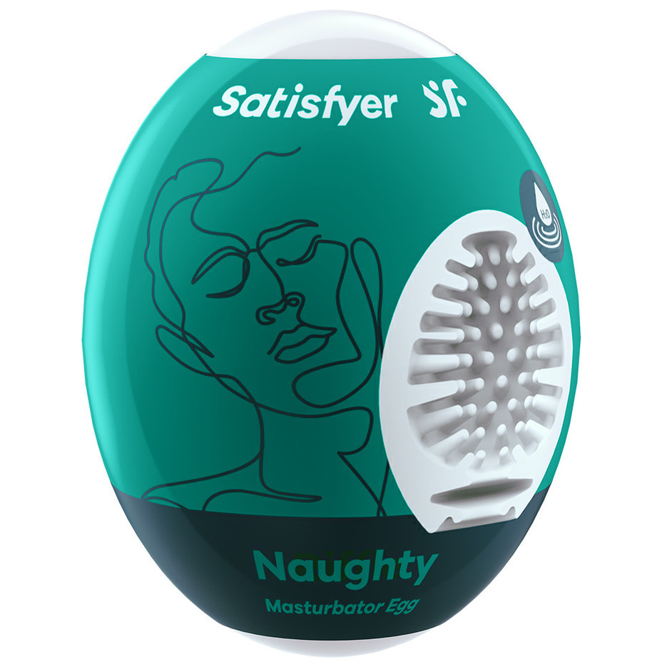 Мастурбатор яйцо Satisfyer Masturbator Egg Single NAUGHTY - купить с  доставкой по выгодным ценам в интернет-магазине OZON (302964983)