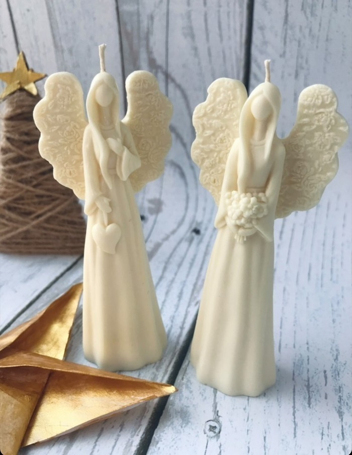 Набор силиконовых форм для свечей и мыла "Мария Любовь" размер свечи ...