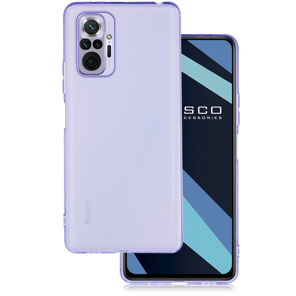 Качественный силиконовый чехол ROSCO для Xiaomi Redmi Note 10 Pro (Ксиаоми, Сяоми Редми Ноут 10 Про) #1