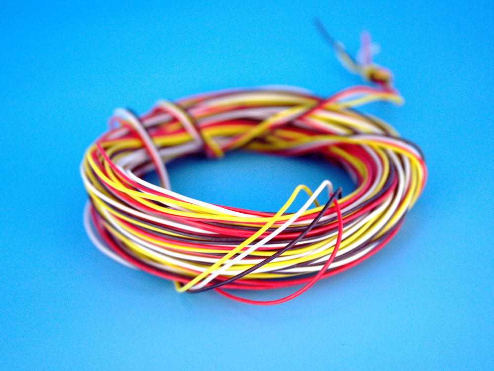 Силиконовый провод 30AWG 4 цвета по 1 метру 2563 #1