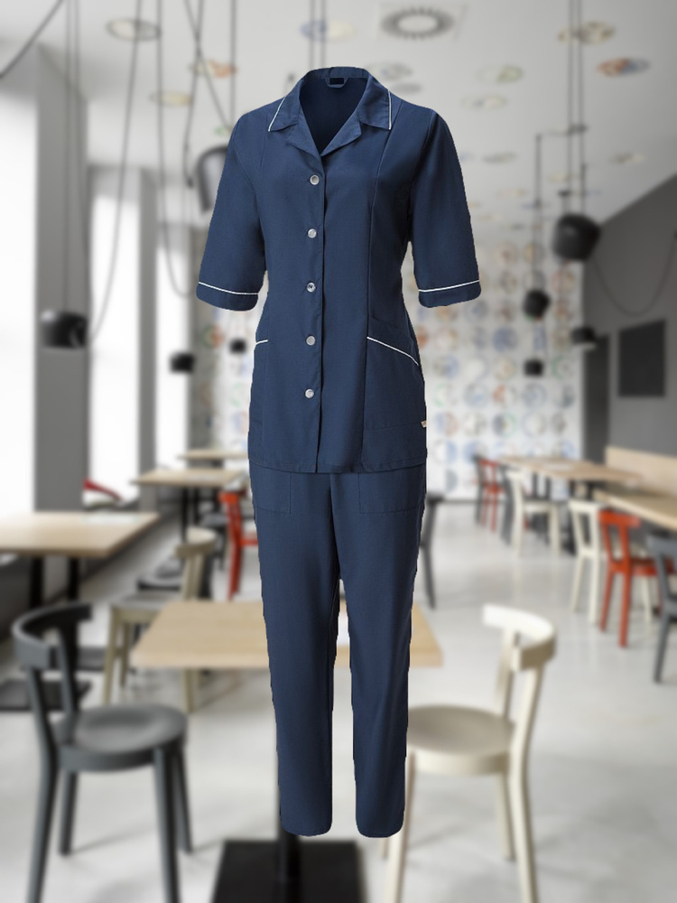 Костюм медицинский женский ELEGANT/ Костюм рабочий/Униформа для ...