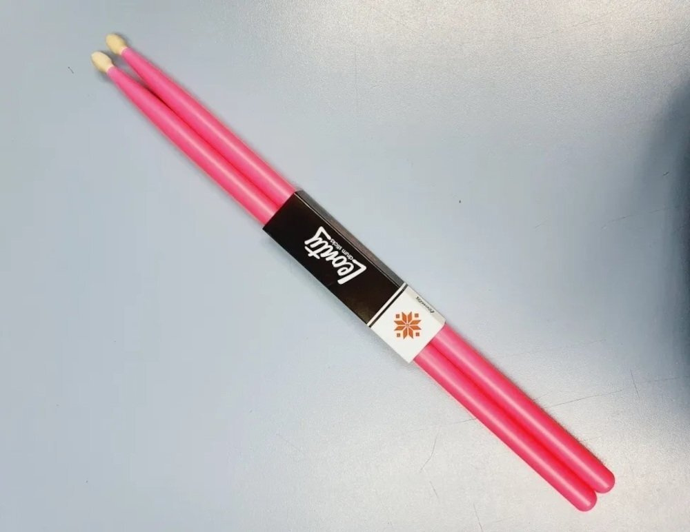 Барабанные палочки Leonty LFPW Fluorescent Pink Leonty Rock - купить с ...