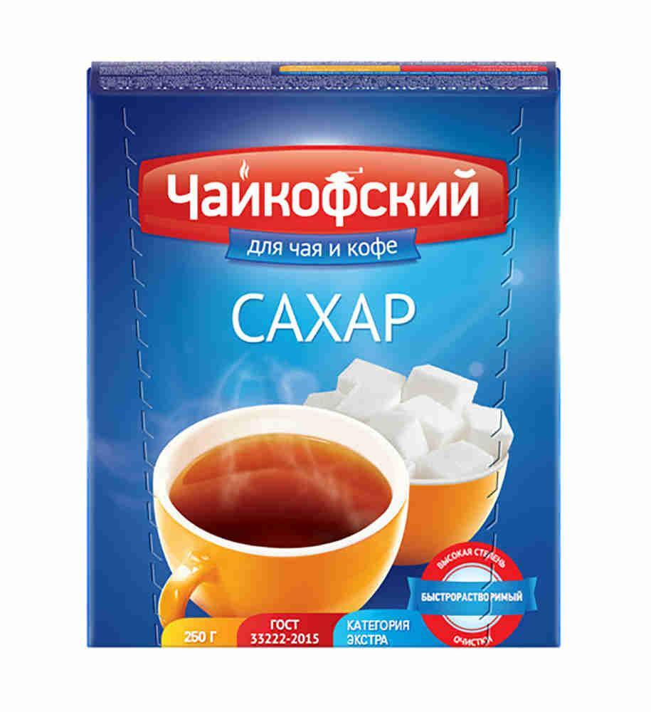 "ЧАЙКОФСКИЙ" Сахар белый кусковой 250гр. 8шт. #1