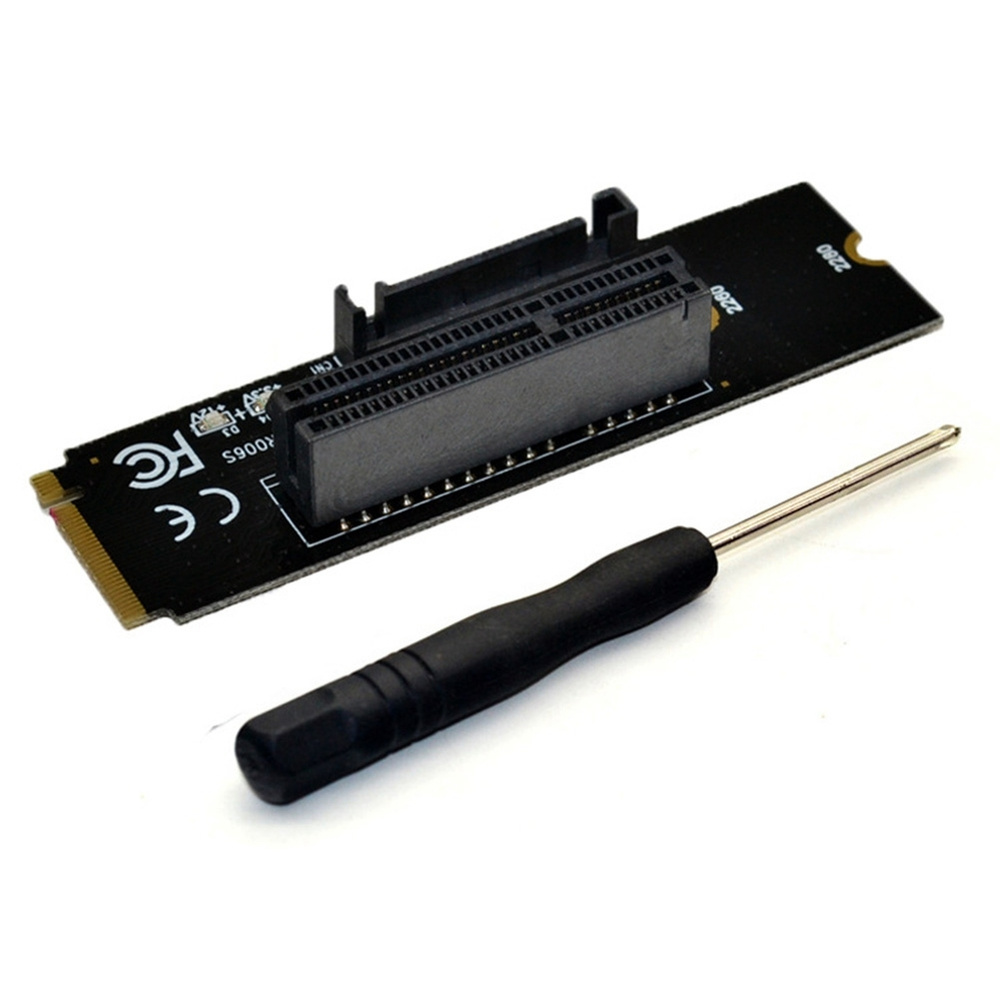 Переходник SSD M.2 (NGFF) на PCI-E Express 4X M.2 Key M Riser Card ...