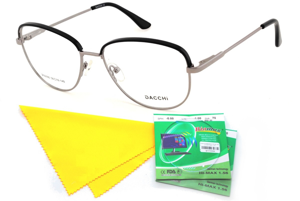 Очки DACCHI мод. 32990 Цвет 1 с линзами BIOMAX -5.50 РЦ 60-62 - купить ...