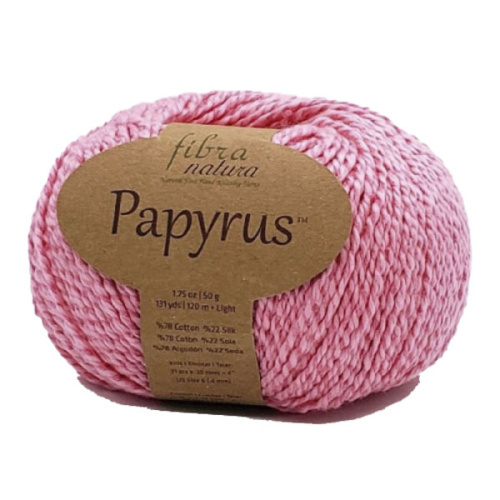 Пряжа Fibra Natura Papyrus 22907 Фибра Натура Папирус, 77% хлопок, 23% шёлк, 50 г, 120 м, 1 моток  #1