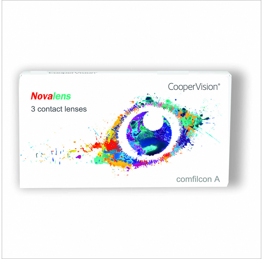 Контактные линзы Cooper Vision - Novalens /-5.0/14/8.6/3шт/1месяц. #1