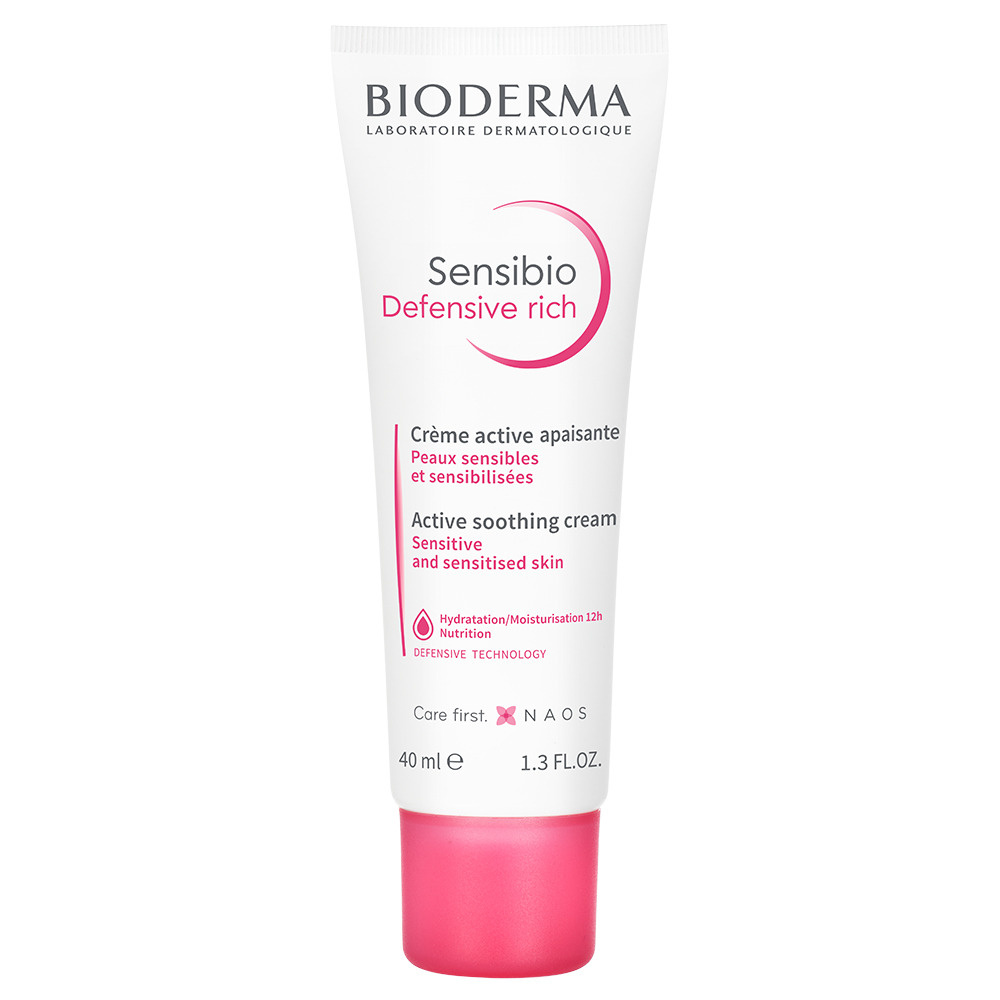 Насыщенный крем для лица Bioderma Sensibio Defensive Rich, 40 мл #1