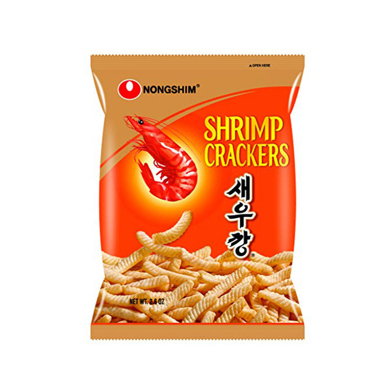 Запечённые креветочные чипсы NONGSHIM (400 г), Южная Корея #1