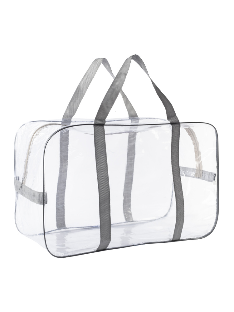 Сумка в роддом прозрачная, сумка для роддома большая 1 шт, для мамы и малыша  #1