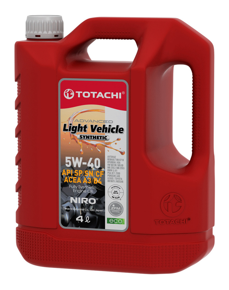 TOTACHI NIRO LV 5W-40 Масло моторное, Синтетическое, 4 л