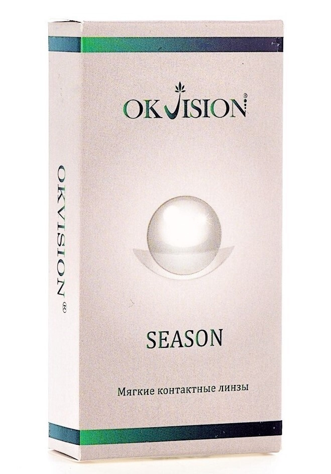 Контактные линзы OKVision SEASON 3 месяца, -3.75 8.6, 2 шт. #1