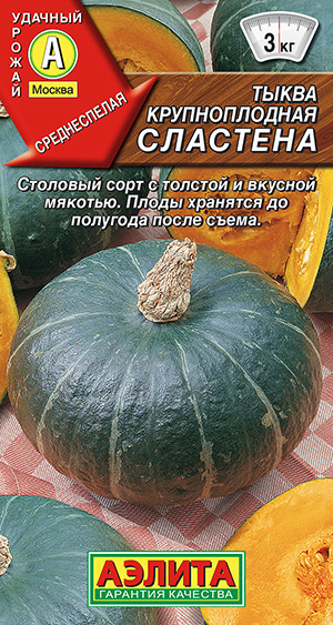 Семена Тыква крупноплодная Сластена (1г) - Аэлита #1