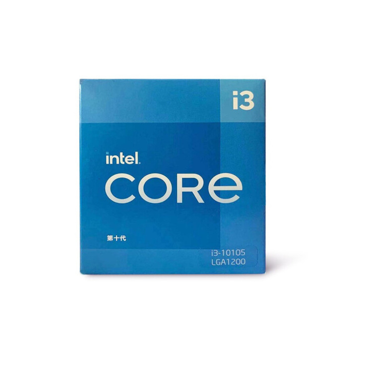 Процессор Intel Core i3 10-го поколения, BOX (без кулера), 4 яд., 4.4 ...