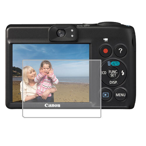 Canon PowerShot A1400 защитный экран для фотоаппарата Гидрогель Прозрачный (Силикон)  #1