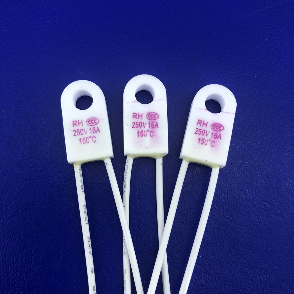 3 шт Термопредохранитель RH-02 150C 15A 16A 250V керамика подкова ...