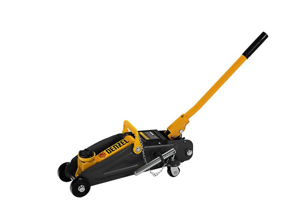 Домкрат автомобильный Подкатной Гидравлический Denzel 48313, 2 т ...