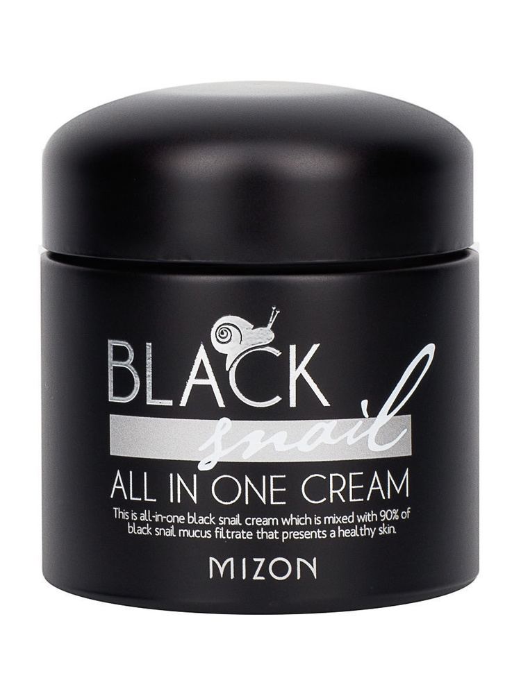 Mizon Крем Black snail all in one cream, 75 мл #1