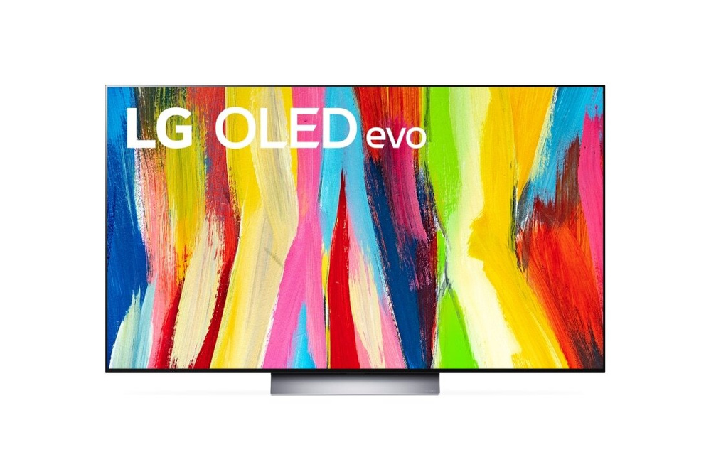 LG Телевизор OLED48C2 48" 4K UHD, черный #1