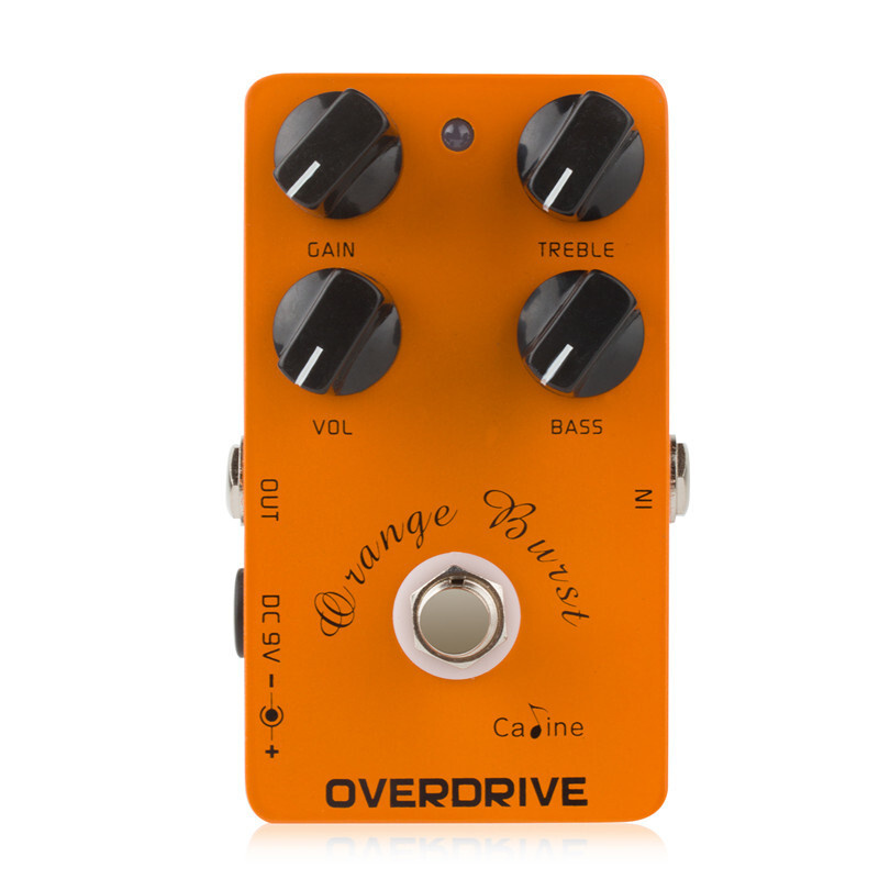 Caline CP-18 оранжевый взрыв цифровой эффект Overdrive Hydrive #1