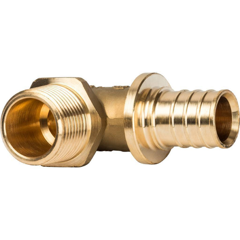 Угольник-переходник STOUT SFA-0005-002534 с наружной резьбой 25xR 3/4" для труб из сшитого полиэтилена #1