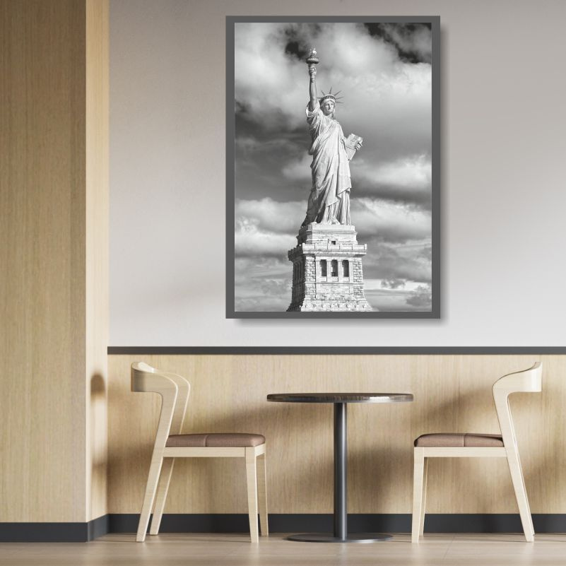 постеры нью йорк в интерьере фото