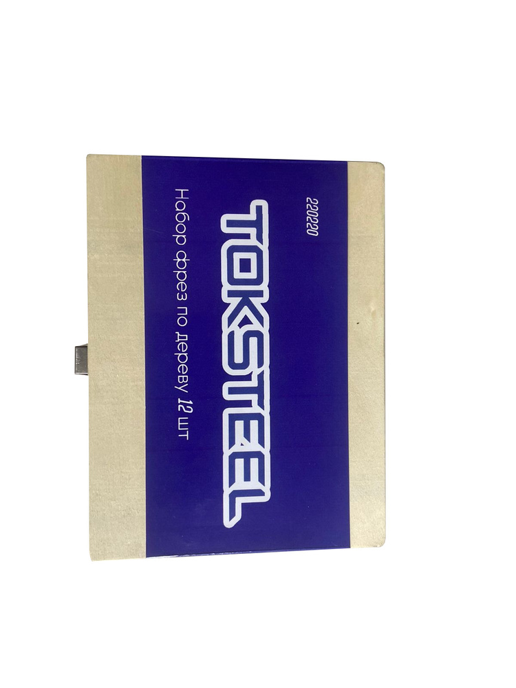 Набор фрез (12 шт; хвостовик 6 мм) по дереву TOKSTEEL-220-220 #1