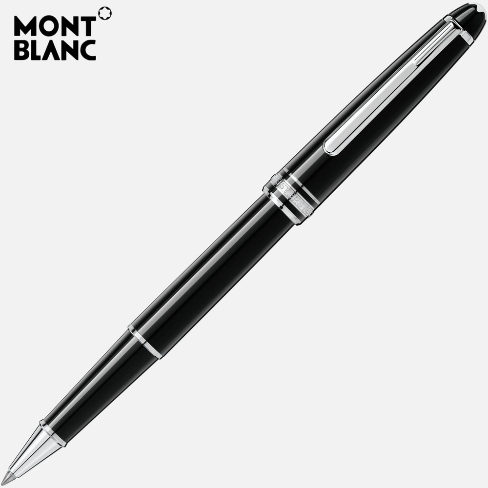 Montblanc Ручка Роллер, толщина линии: 0.5 мм, цвет: Черный, 1 шт.  #1