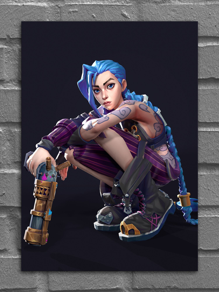 Постер Jinx из Arcane #1