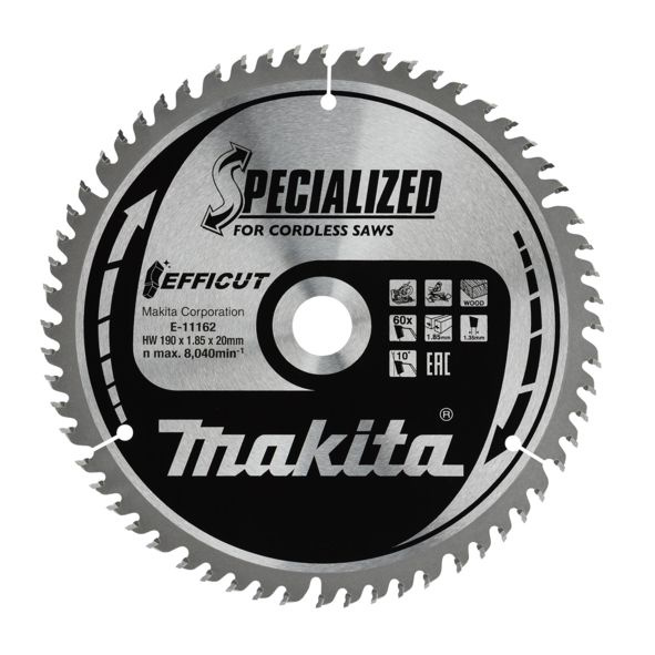 Makita Диск пильный 190 x 20; 60  зуб. #1