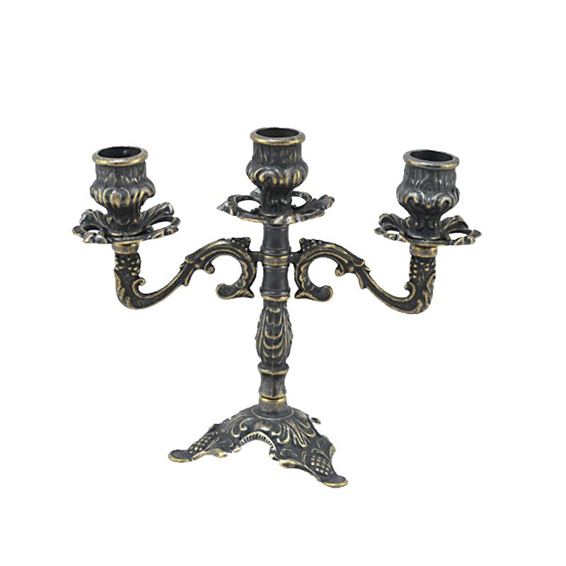 Подсвечник Трилистник тройной, антик купить по низким ценам в интернет ...