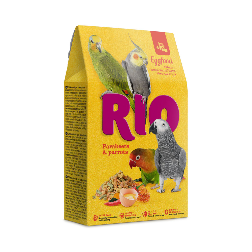 RIO Яичный корм для средних и крупных попугаев, 250 г #1