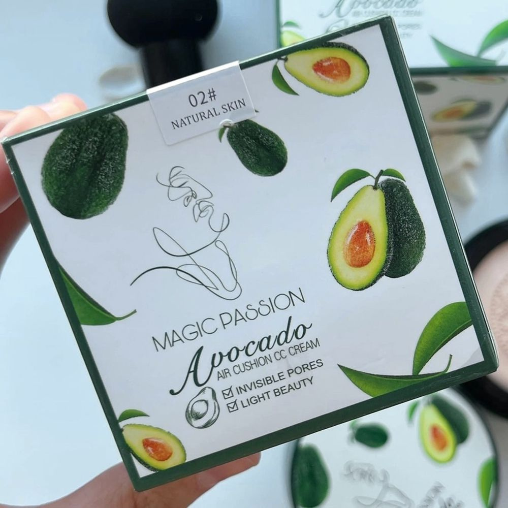 Bio / Кушон-крем с экстрактом авокадо AVOCADO CC CREAM #02 #1