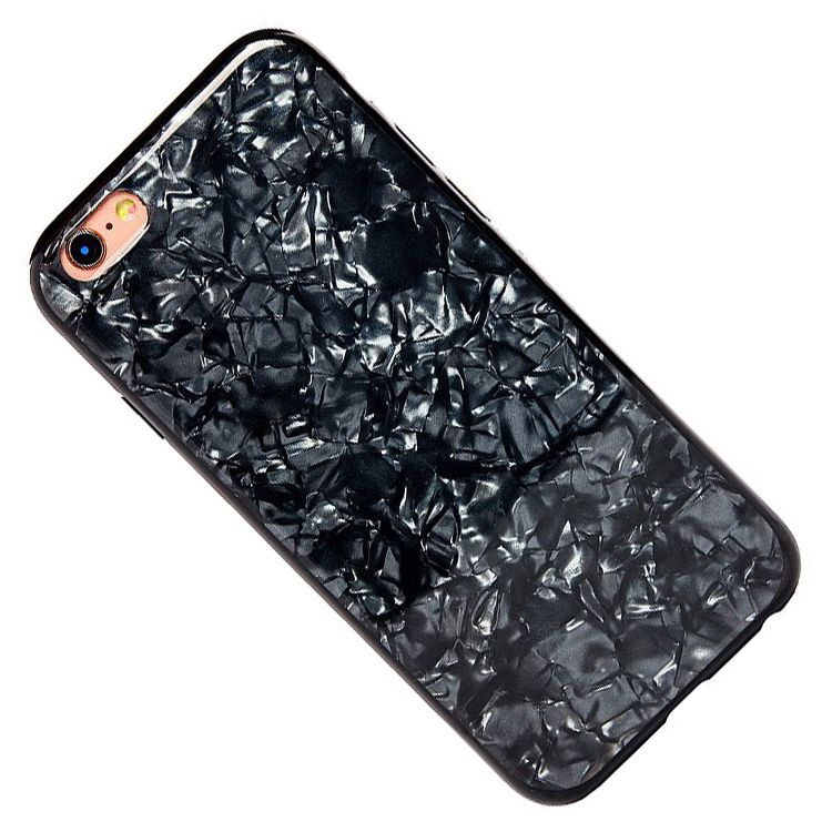 Чехол для iPhone 6 Plus, iPhone 6s Plus силиконовый (рис. 115) <черный> #1