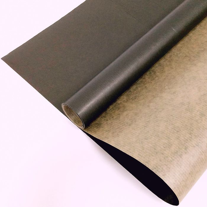 Крафт-бумага вержированная Черная / рулон 1 шт. / 10*0,7 м #1