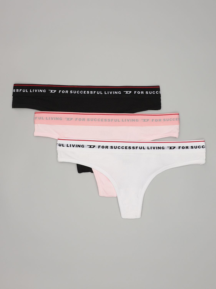 Комплект трусов стринги Diesel, 3 шт - купить с доставкой по выгодным ...