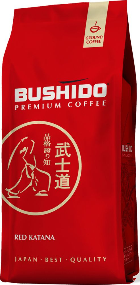 Кофе молотый BUSHIDO Red Katana, арабика, 227 г #1