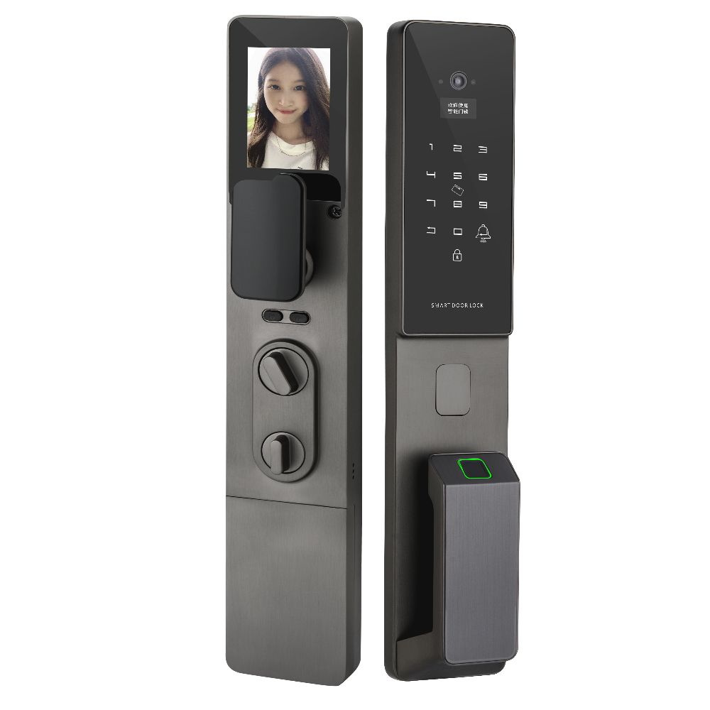 Умный дверной замок DiXiS Smart Door Fingerprint Lock DZ011A (Tuya) - Gray  - купить с доставкой по выгодным ценам в интернет-магазине OZON (811426476)