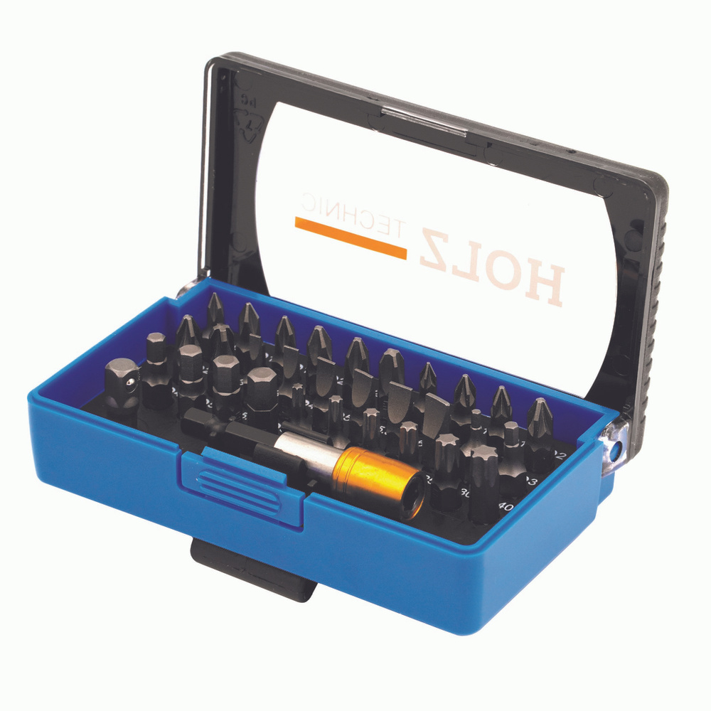 Набор бит BIT-BOX SL/PH/PZ/TORX/HEX 32 шт HOLZTECHNIC купить на