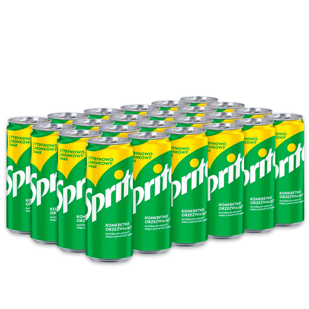 Напиток газированный Sprite (Спрайт) 0,33л х 24шт - купить с доставкой ...
